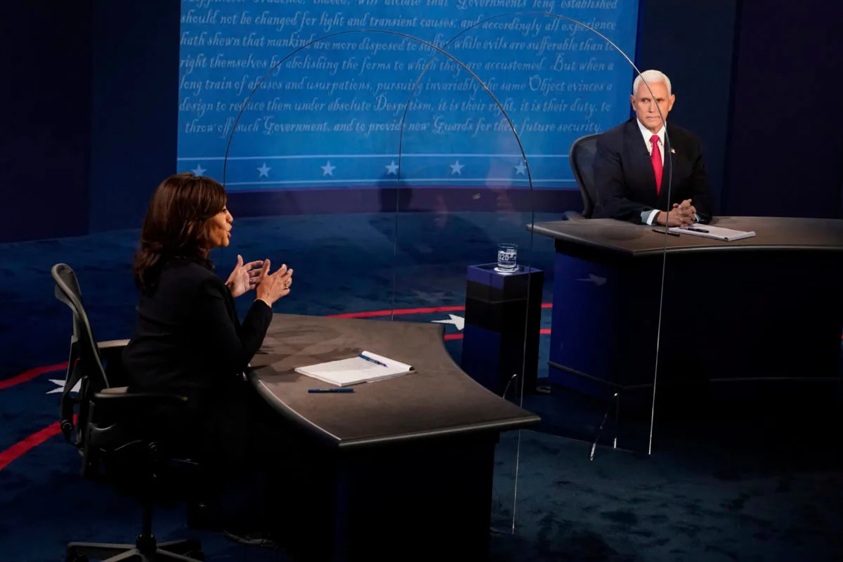 Sen. Kamala Harris reminded Americans that Trump's tax cuts have benefitted America's wealthiest during Wednesday night's vice-presidential debates.