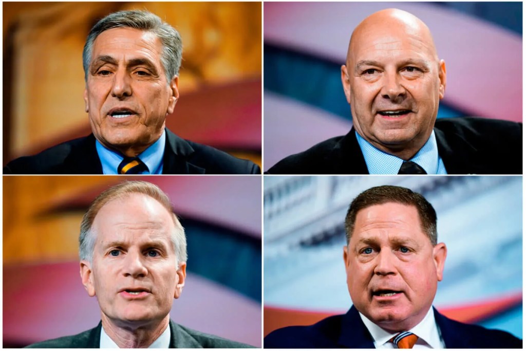 Leaders of the GOP Pack in Governor’s Race Take Their Anti-Abortion, Pro-Gun Talking Points to TV