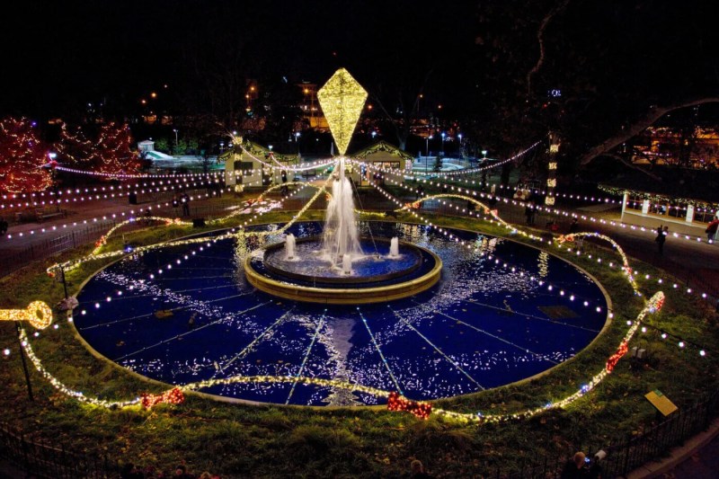 Winter in Franklin Square