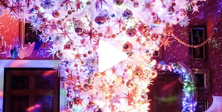 VIDEO: The history behind upside-down Christmas trees