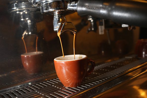 Espresso at a coffee shop