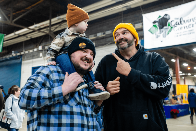 John Fetterman attending PA Farm Show