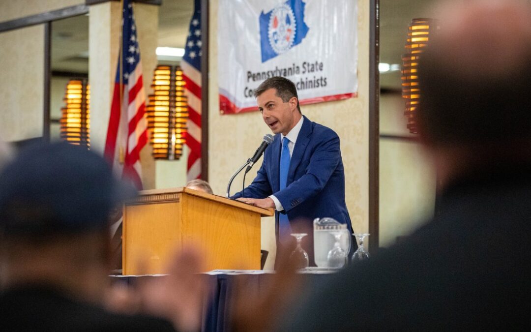 Pete Buttigieg praises PA union members at Machinists convention