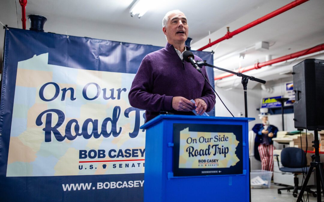 Bob Casey to highlight McCormick’s Chinese fentanyl investments on upcoming road trip
