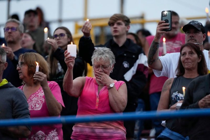 Hundreds attend vigil for former fire chief killed at Trump rally in Western Pennsylvania