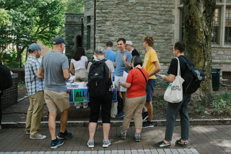 I’m a college student living in another state. How do I vote this year?