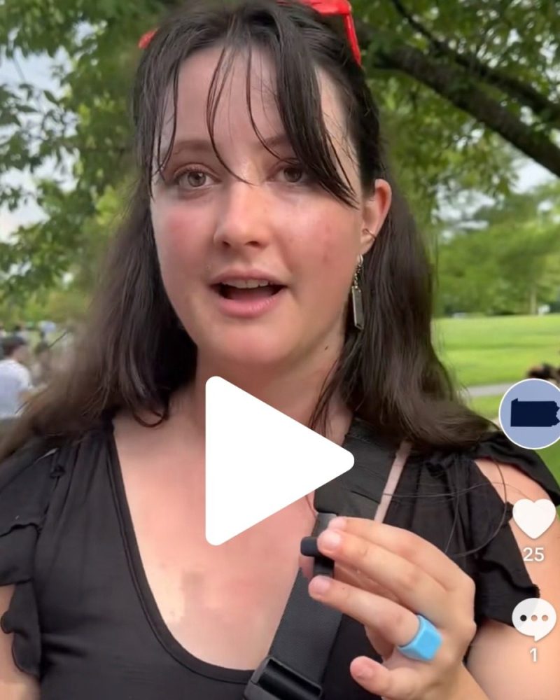 This Chester County voter is excited by Kamala Harris campaign.