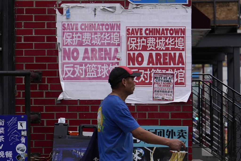 Philadelphia mayor reveals details of 76ers deal to build arena near Chinatown