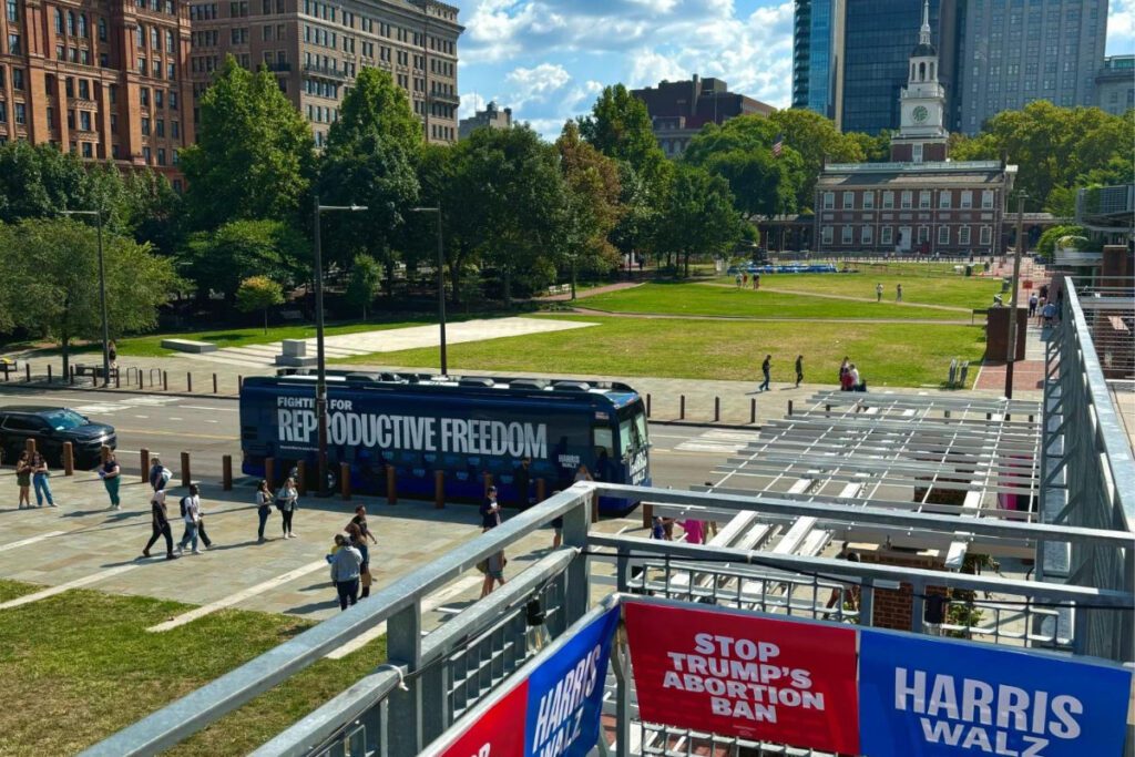 Reproductive Freedom bus tour across Pennsylvania keeps pressure up on Trump’s healthcare bans, record