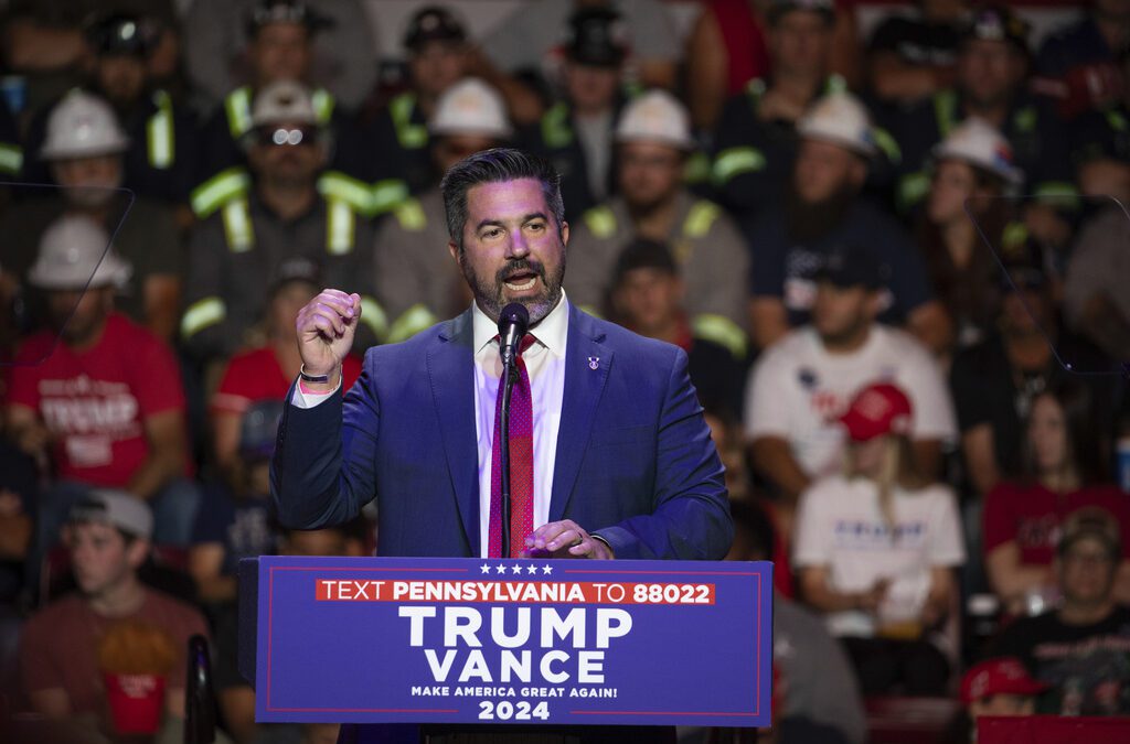 Pa. Republican accused of domestic violence tapped as Pentagon’s top spokesperson