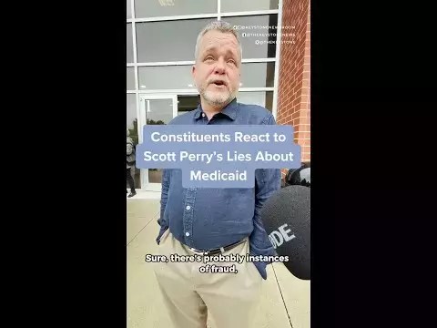 Constituents react to Scott Perry’s lies about Medicaid