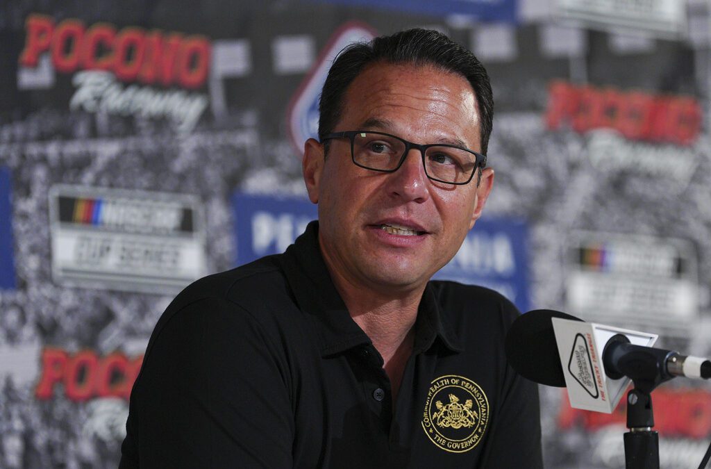 Gov. Shapiro champions Pa. sports scene at Pocono, will work with NFL teams on stadium needs