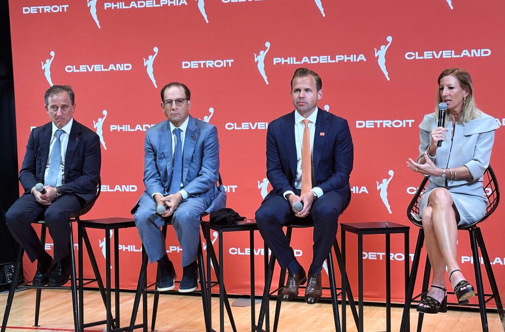 WNBA expanding to Cleveland, Detroit and Philadelphia over next five years