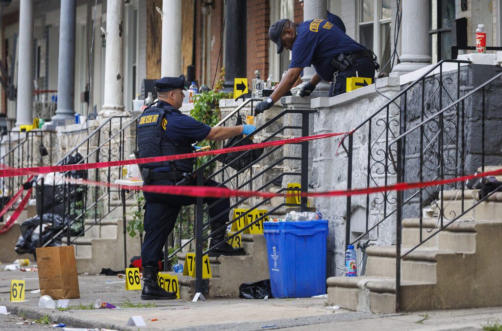 3 dead, 10 injured in South Philadelphia shooting and a person is in custody, police say