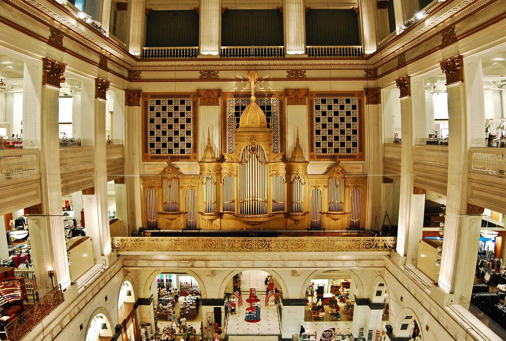 Famed Wanamaker Organ will again be heard by the public in fall art series in Philadelphia