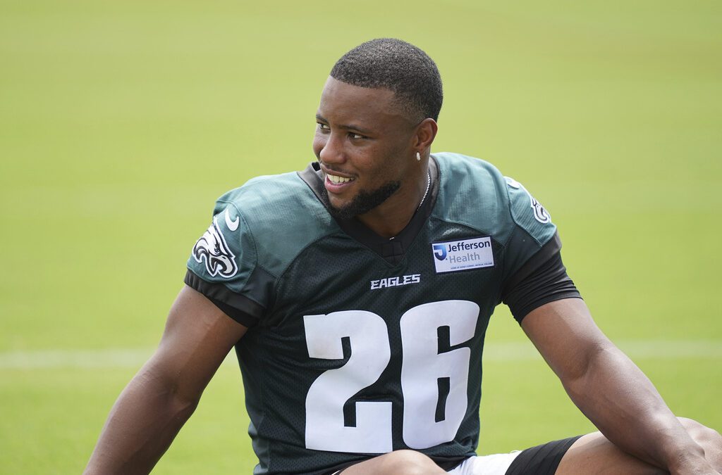Eagles running back Saquon Barkley declines invitation to join Trump’s sports council