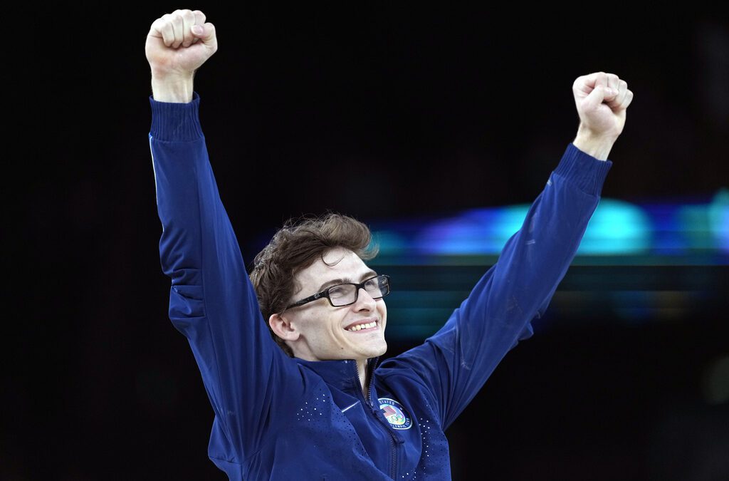 A year after fame found him in Paris, Penn State alum Stephen Nedoroscik, aka ‘Pommel Horse Guy,’ is back for more