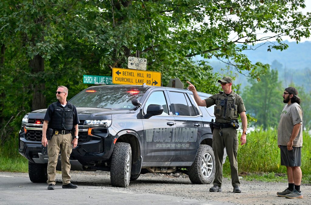 Wounded Pennsylvania troopers recovering after chaotic shooting that left gunman, neighbor dead