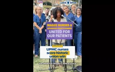 UPMC nurses score historic union win