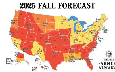 Old Farmer’s Almanac fall, winter weather forecast for Pennsylvania