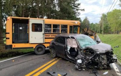 Where school zone speeding, failure to stop for a school bus infractions occur most in PA