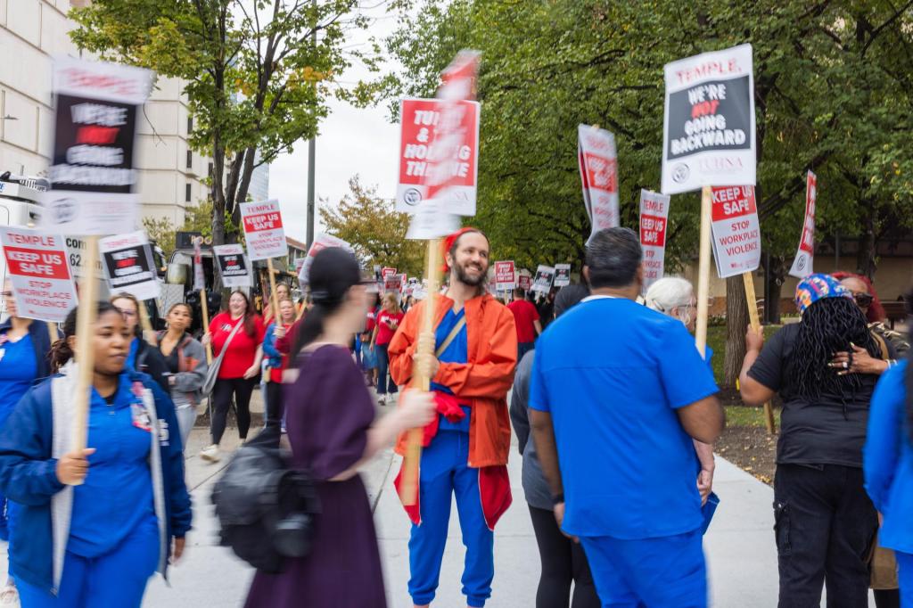 Temple nurses, tired of being assaulted, prepare to strike