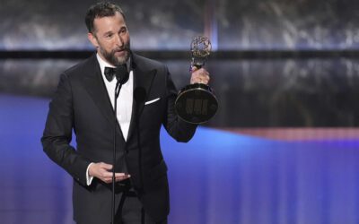 ‘The Studio’ and Seth Rogen have record-setting Emmys as Noah Wyle and ‘The Pitt’ get top drama wins