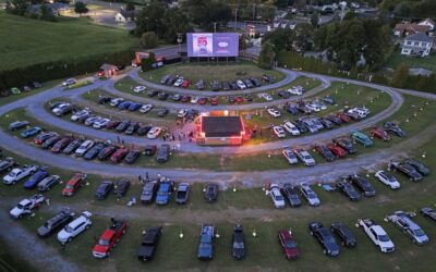 How romance and a road trip led to the purchase of the world’s oldest drive-in theater