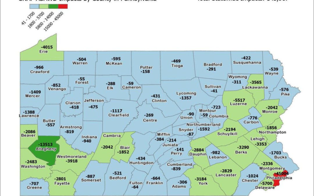 ‘An extra burden.’ Southwestern Pa. braces for SNAP benefit losses