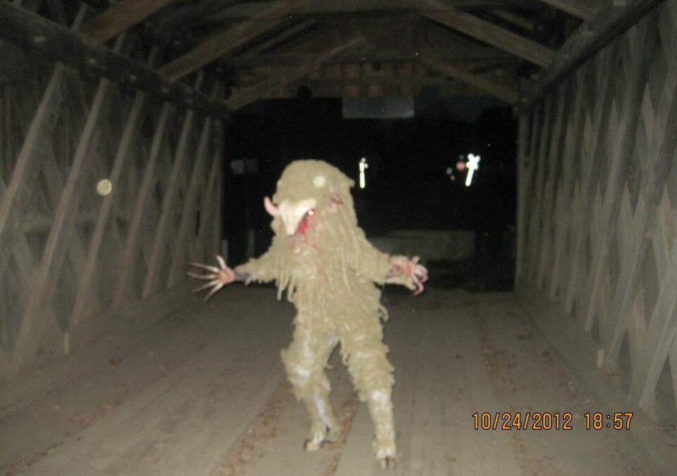 What was the mythical creature said to have stalked Erie County in the 1970s?