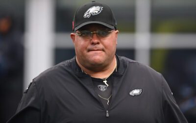 Eagles’ Dom DiSandro provided pizza and cheesesteaks for Cam Skattebo after ankle surgery