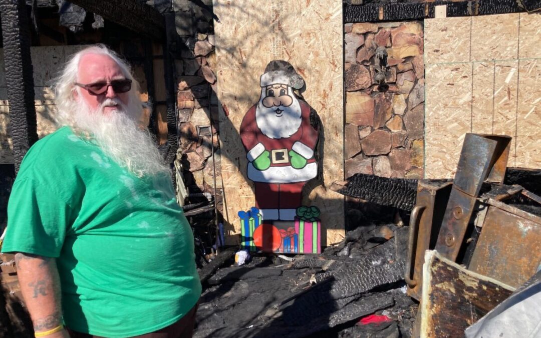 Santa Scott finds support from Lower Bucks County after fire destroys Fairless Hills home