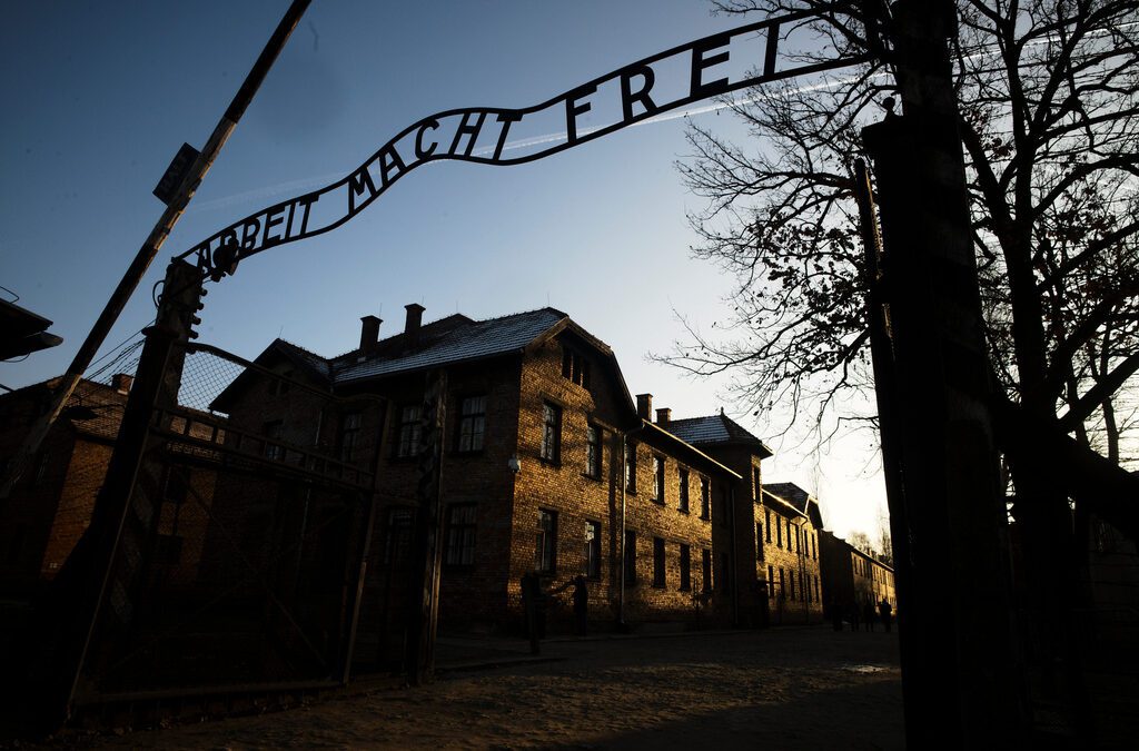 Faith leaders condemn a central Pennsylvania Halloween parade float with an Auschwitz sign