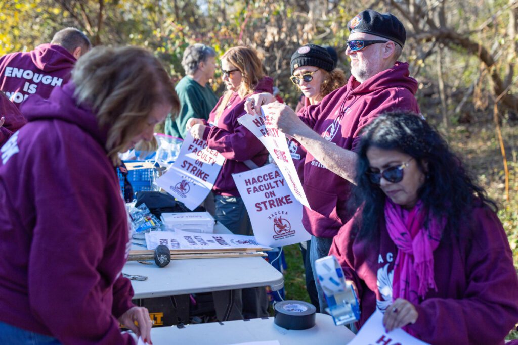 HACC professors, strike