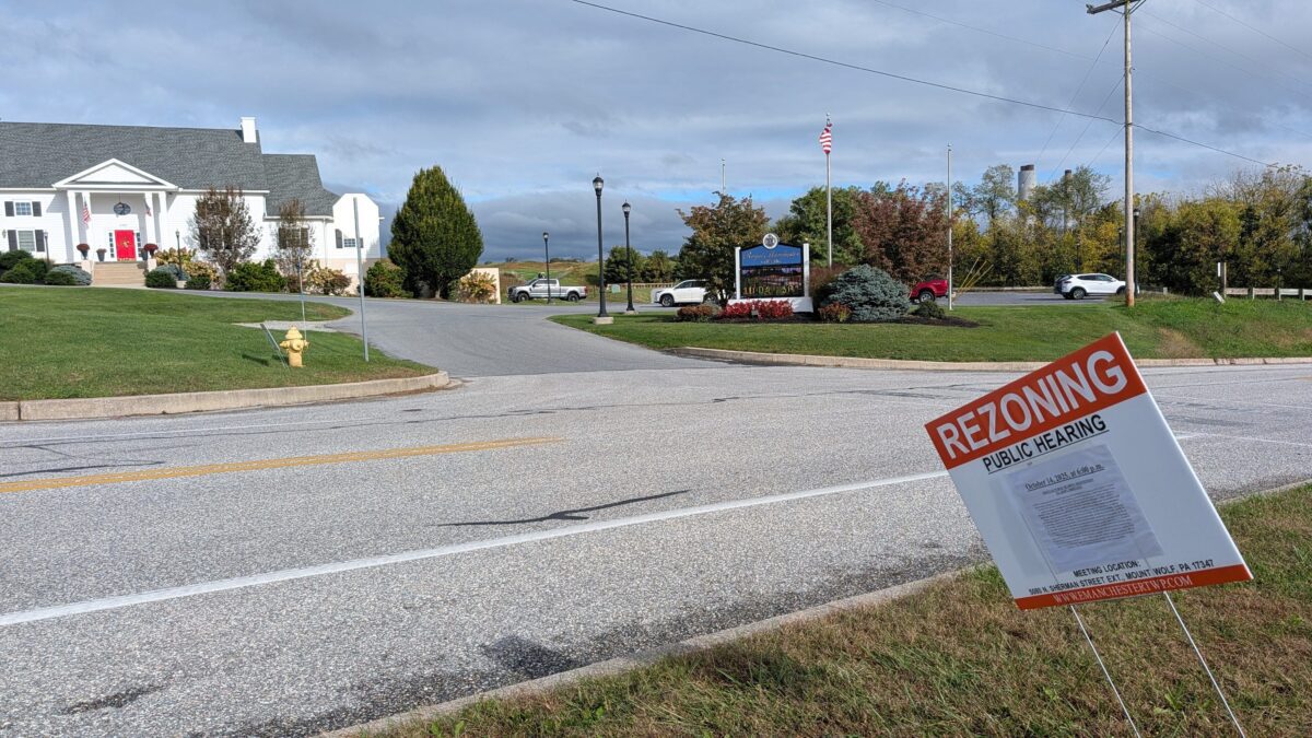 East Manchester Township rezoning ordinance