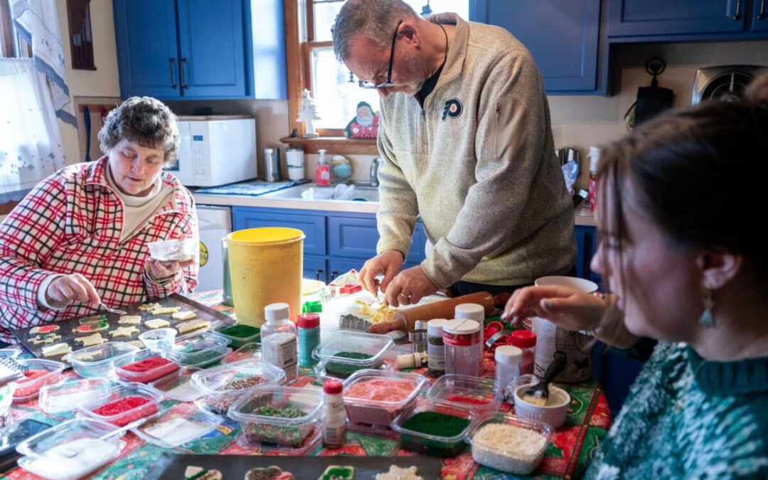 Meet Bucks County’s king of Christmas cookies. This year he’ll bake over 2,000