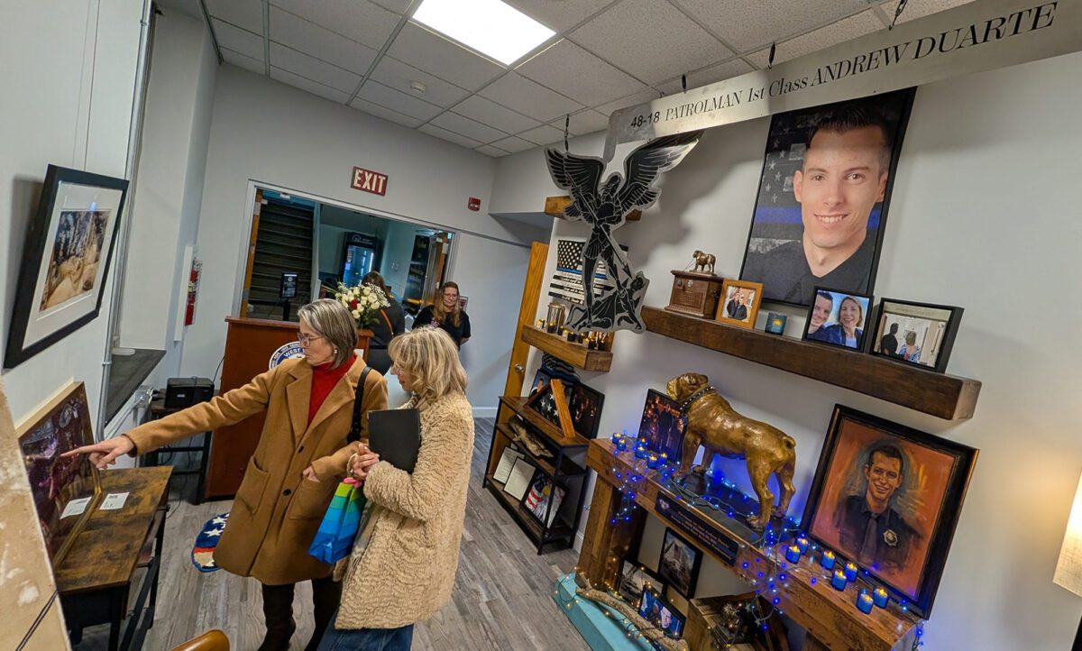 Art exhibit in West York pays tribute to fallen Officer Andrew Duarte