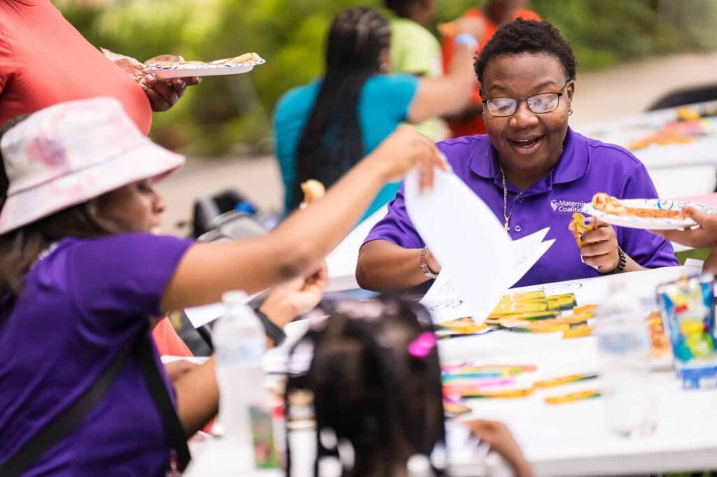 Nonprofit Maternity Care Coalition in Pennsylvania works to address the specific needs of clients in the area, as well as social inequities in healthcare and the workforce, and government policies that impact high-risk and vulnerable groups.