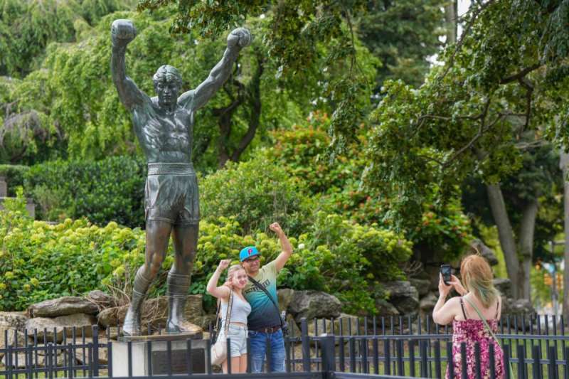 Fans of the “Rocky” movies visit these Philadelphia spots to celebrate the working-class spirit shared by the fictional boxer and his very real city.