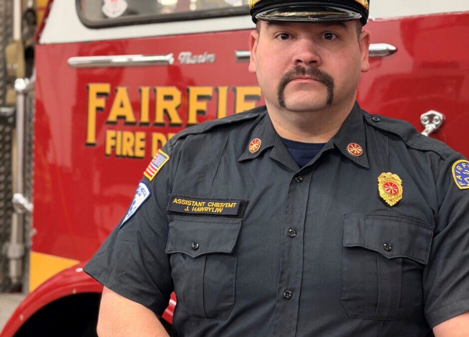 This volunteer firefighter comes from generations of service