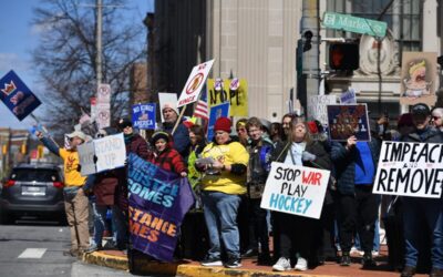 York City No Kings rally protests Trump policies in Continental Square