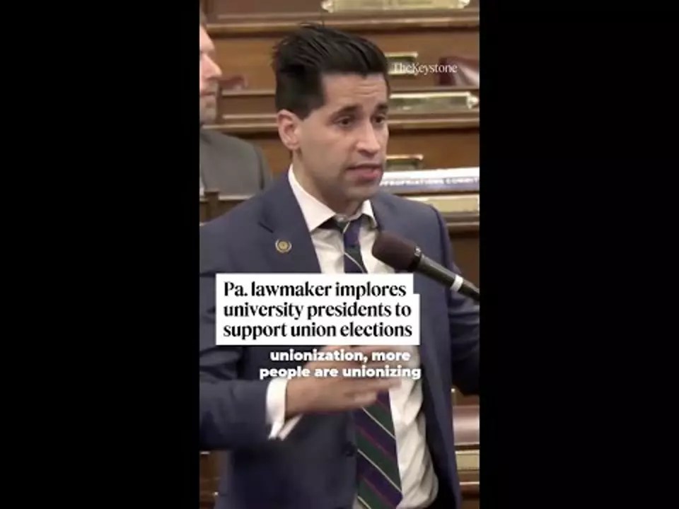 Pa. lawmaker implores university presidents to support union elections