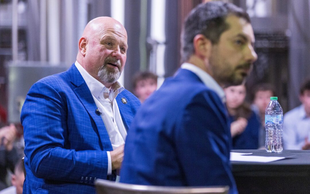 A working-class candidate: Bob Brooks sets progressive agenda