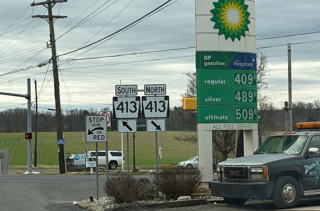 Pennsylvania drivers are paying $4 for gas in some parts of the state