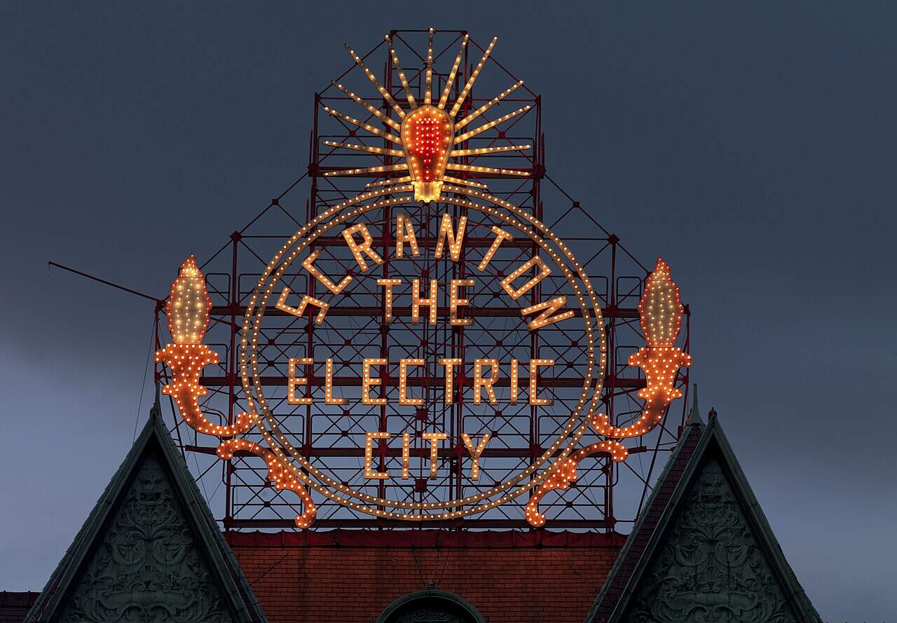 The “Electric City” moniker is thanks to an electrical innovation Scranton was among the first to adopt.