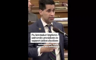 Pa. lawmaker implores university presidents to support union elections