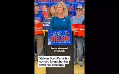 Stelson: Scott Perry is a coward for not holding town hall meetings