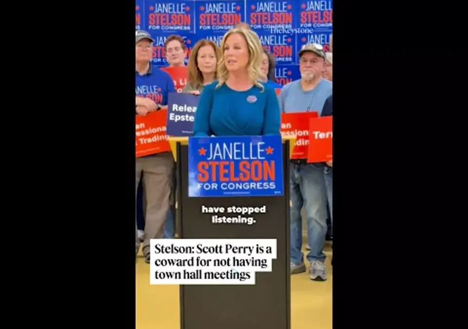 Stelson: Scott Perry is a coward for not holding town hall meetings