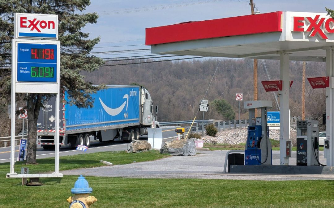 Pennsylvania gas prices have jumped almost one dollar since the Iran war began