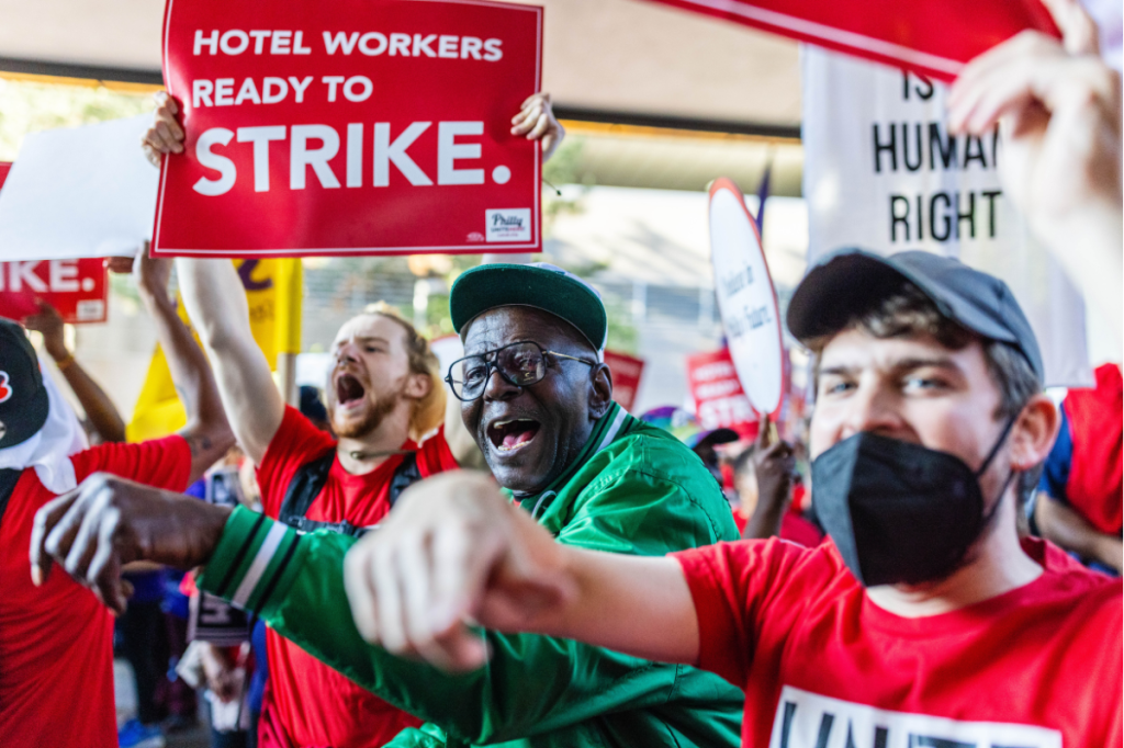 Philadelphia hotel workers threaten to strike during World Cup